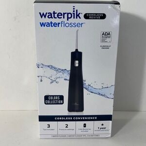 Waterpik Cordless Revive Water Flosser WF-03 Open Box Unused Missing 2 Tips